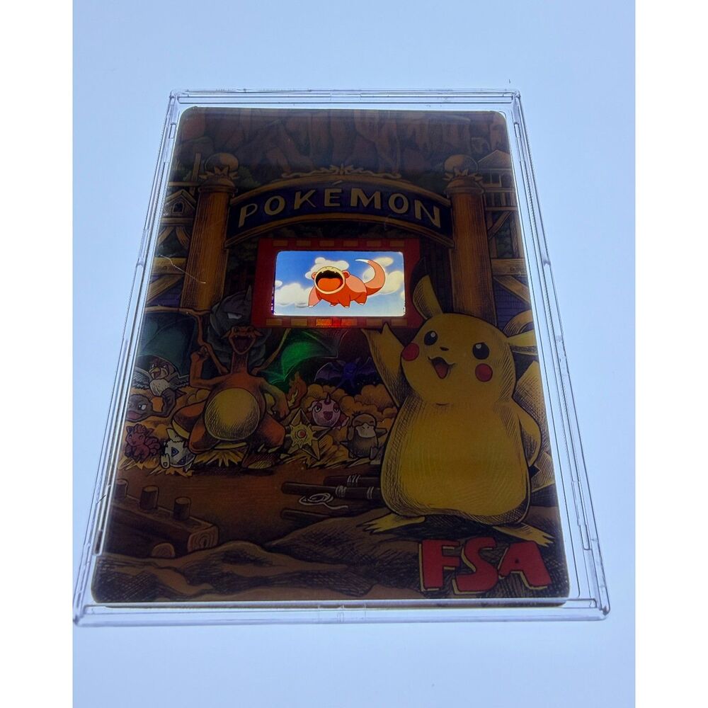Pokémon: The First Movie — REAL Movie Film Cell: Flying Slowpoke